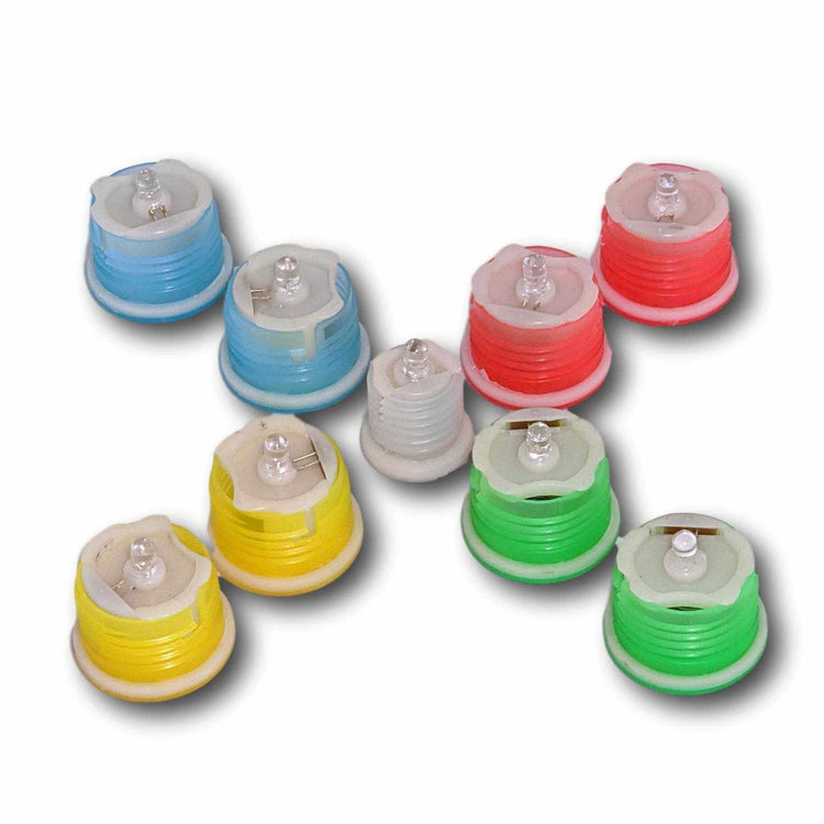 Glo Ball Set of V5 4 Color Plugs Flash/Non Flash - Playaboule